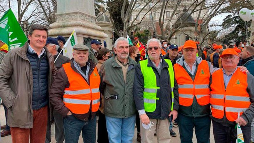 Miembros de Asaja Córdoba en la manifestación en Madrid | ASAJA
