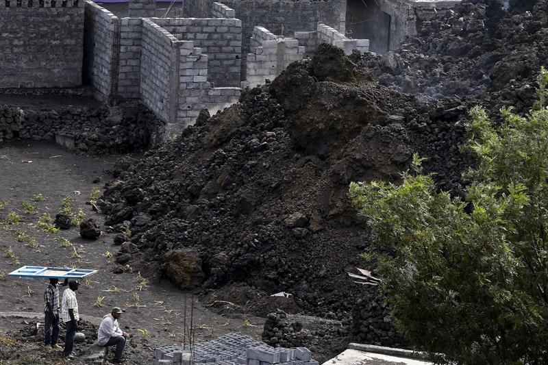 Erupción en la isla de Fogo, en Cabo Verde | EFE/JOÃO RELVAS