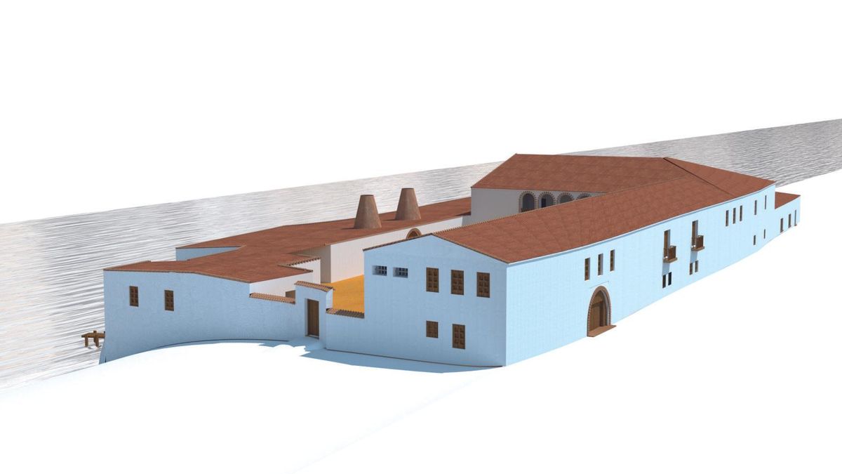 Las Reales Almonas, vistas desde la calle Castilla