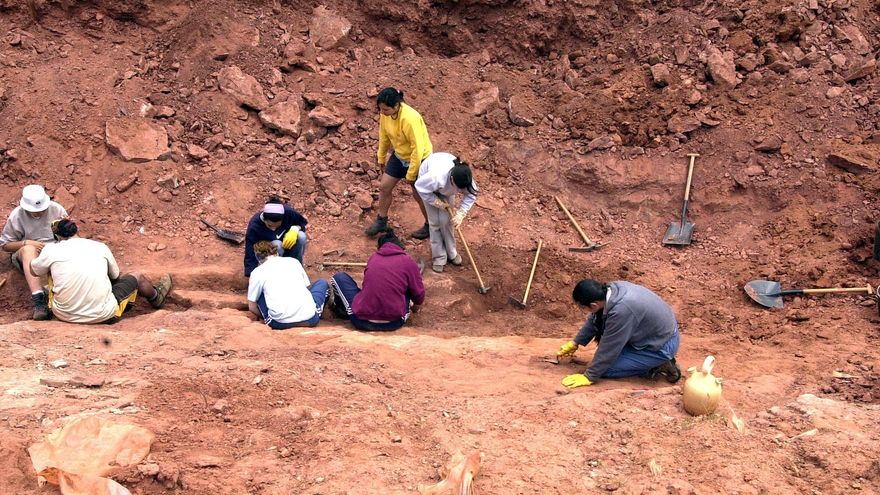 La falta de financiación obliga a suspender las excavaciones de dinosaurios en Burgos