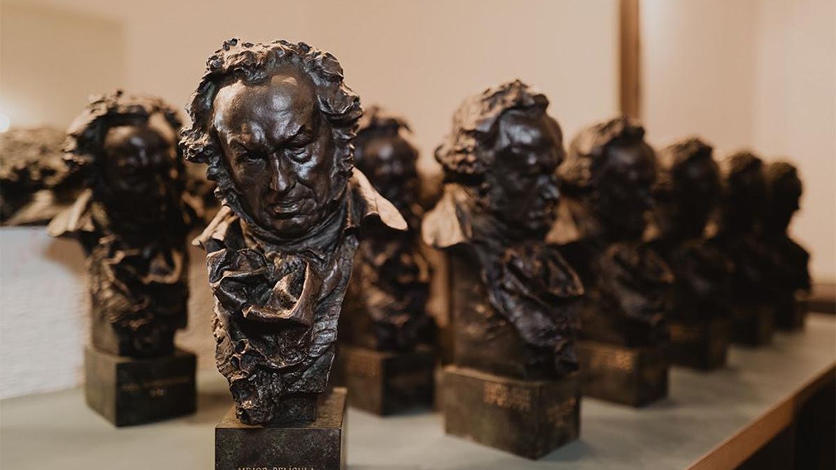 Las estatuillas de los Premios Goya