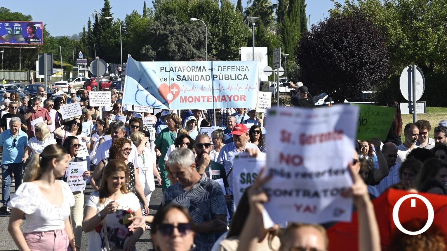 Manifestación 'Salvemos el Hospital Reina Sofía '
