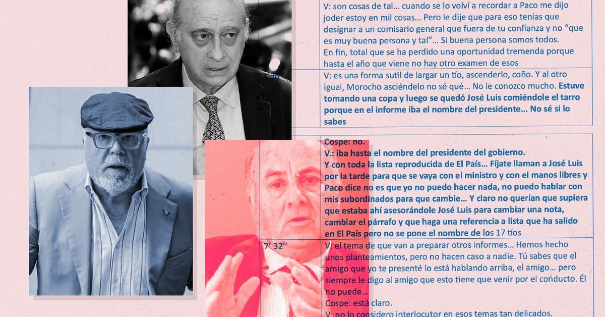 El juez Piña sigue la senda de García Castellón: no ve delitos en los audios de la corrupción de las cloacas del PP