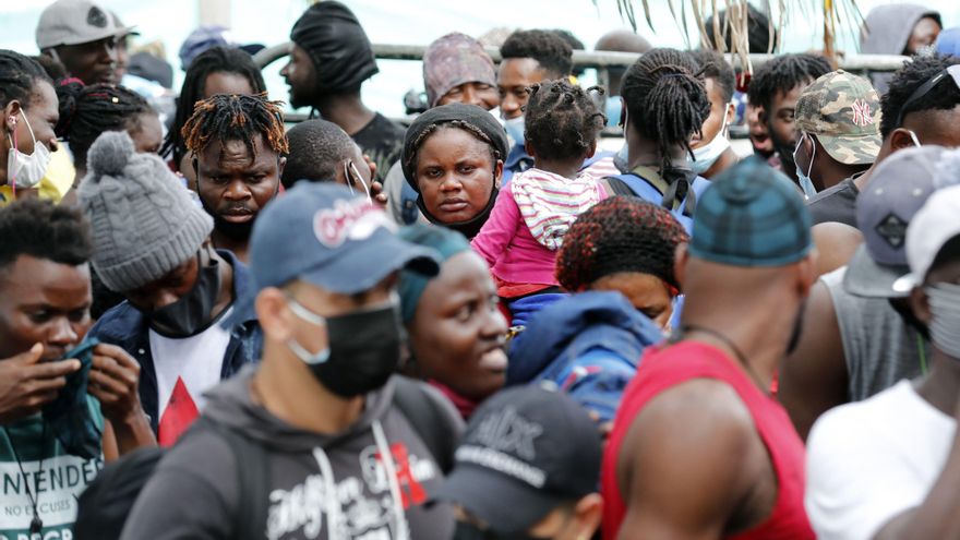 Unos 19.000 haitianos se encuentran varados en la frontera de Colombia y Panamá