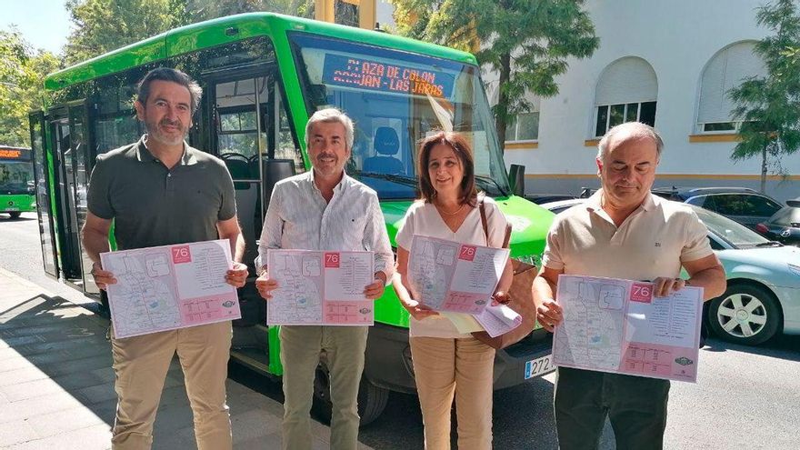 Aucorsa estrena en julio un servicio de microbús para Las Jaras