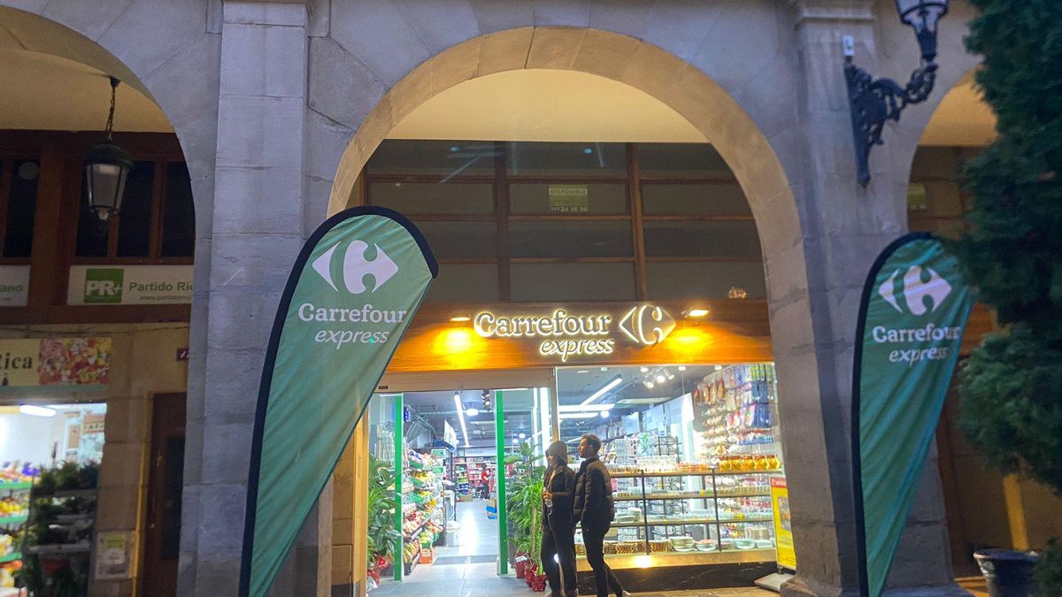 Supermercado 24 horas que ha abierto en en casco antiguo de Logroño