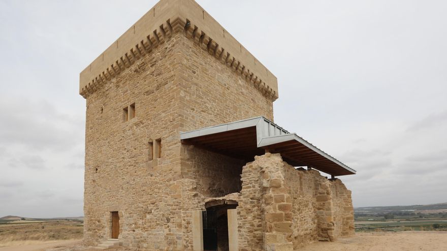 Estado actual de la Torre de Velasco en Lodosa