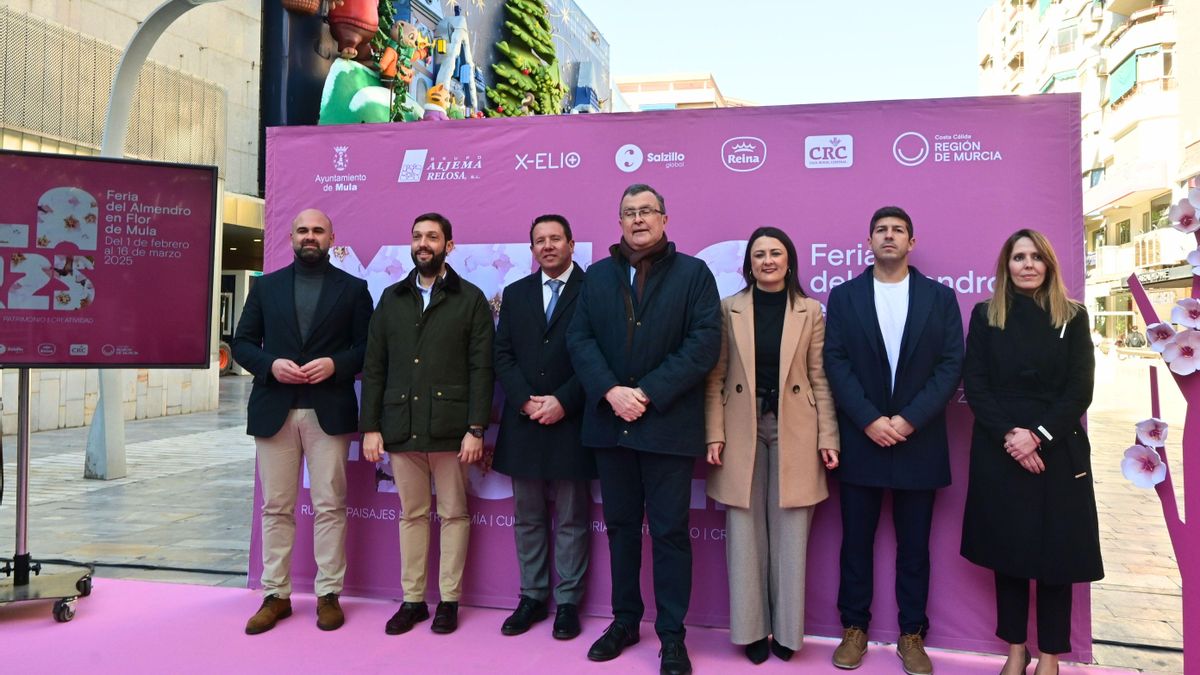 Presentación de la Feria del almendro de Mula este jueves en Murcia