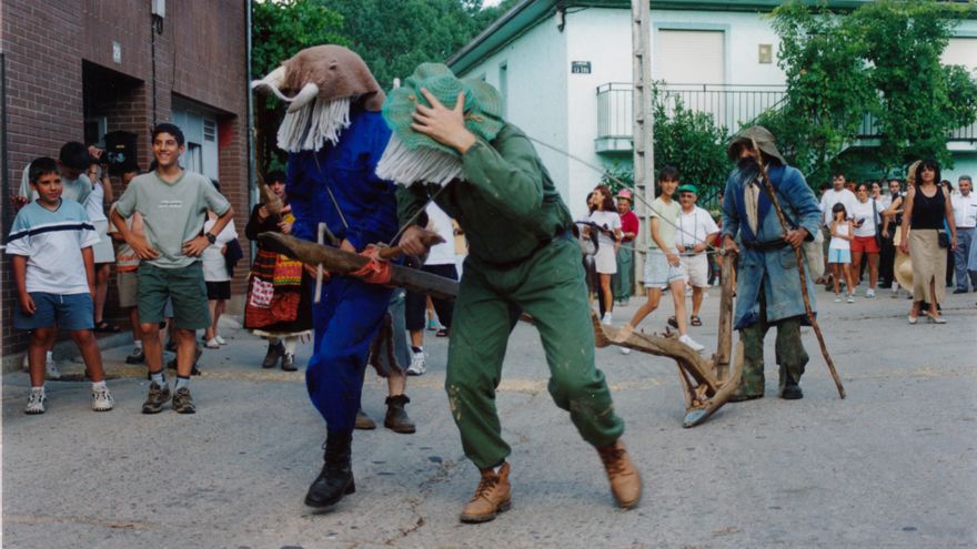 Fiesta de La Obisparra en 2001.