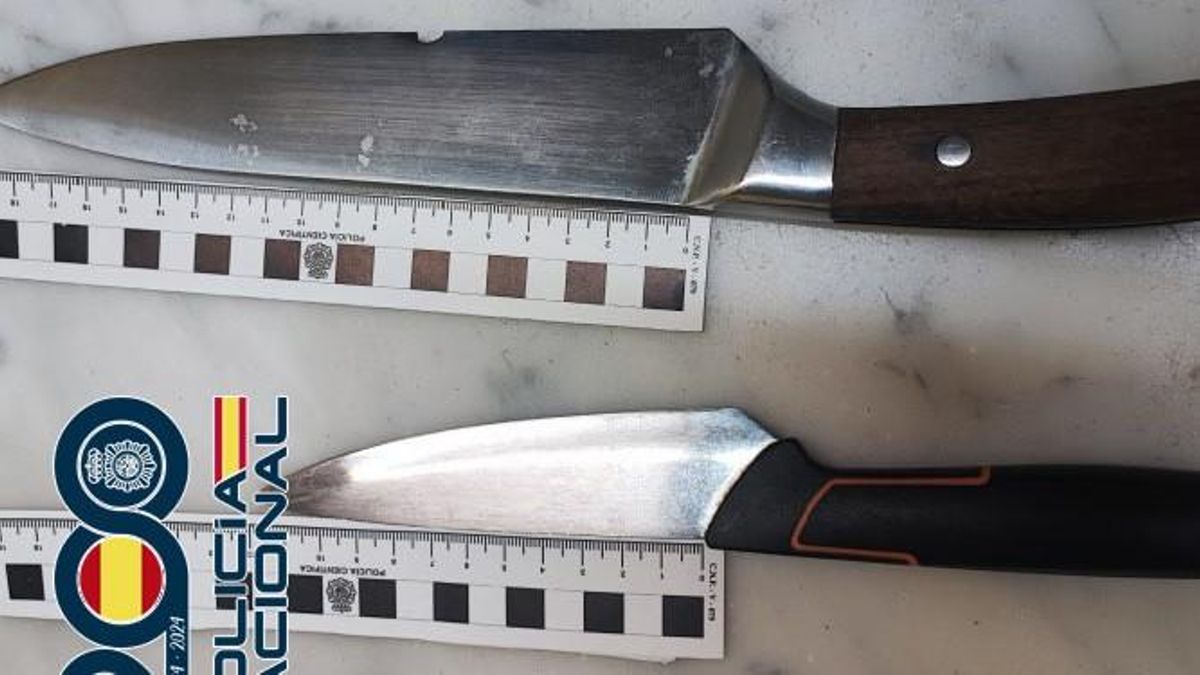 Dos detenidos tras amenazar a varios clientes de un pub con cuchillos en Ponferrada