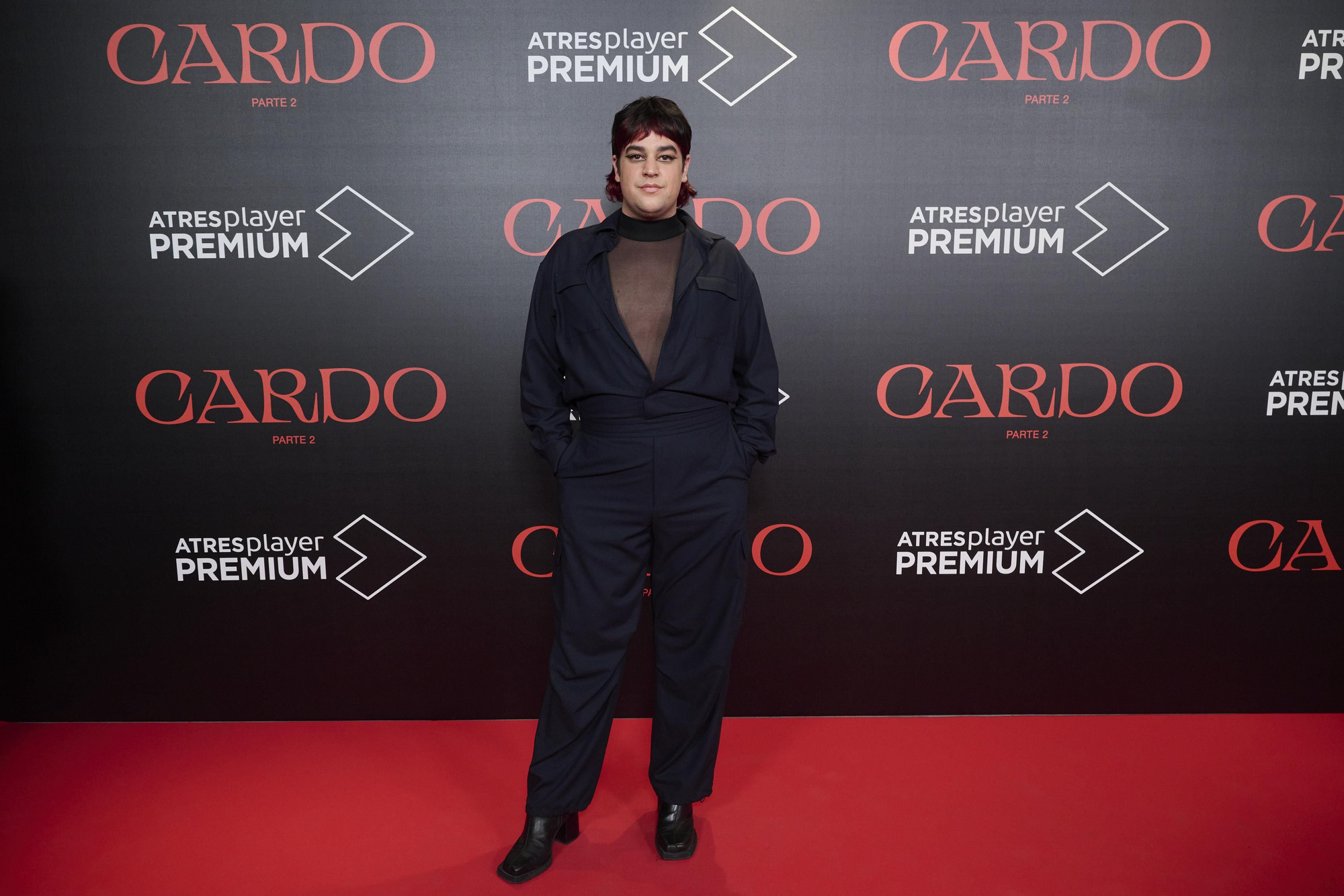 Carlos González en la première de 'Cardo 2'