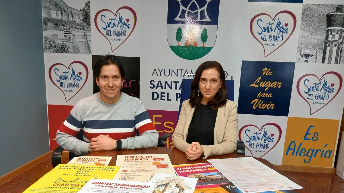 Presentación del programa de Navidad de Santa María del Páramo.
