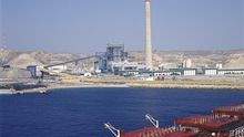 Central térmica de Carboneras, propiedad de Endesa.