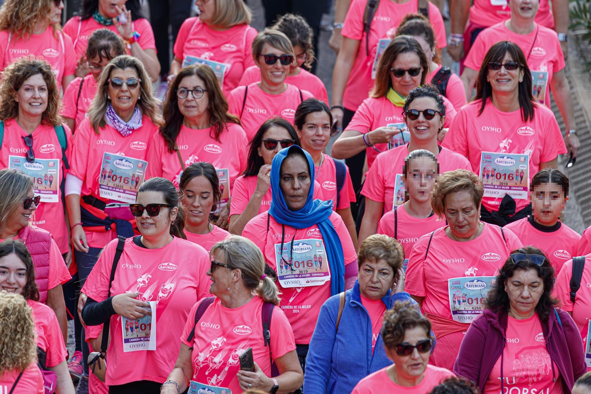 Carrera de la Mujer en Zaragoza. 20 de octubre de 2024.