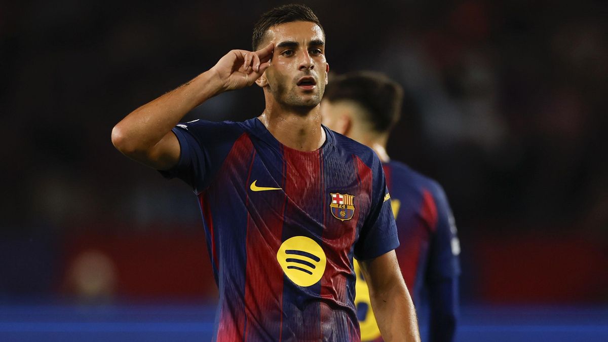 El delantero del FC Barcelona Ferrán Torres en una foto de archivo
