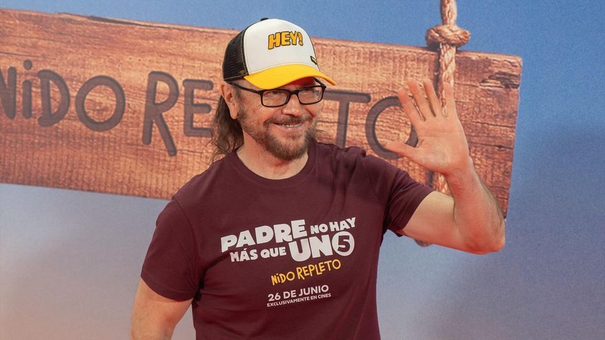 Santiago Segura en el preestreno de 'Padre no hay más que uno 5' en Alfafar el año pasado