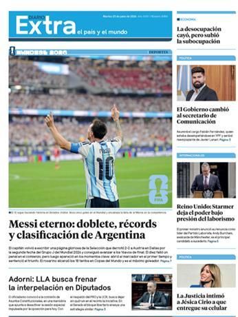 Los diarios del mundo, a los pies de un Messi eterno