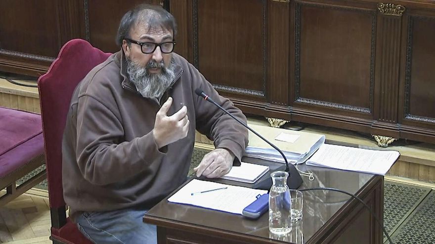 El exasesor del exministro José Luis Ábalos Koldo García durante su declaración en el Supremo.