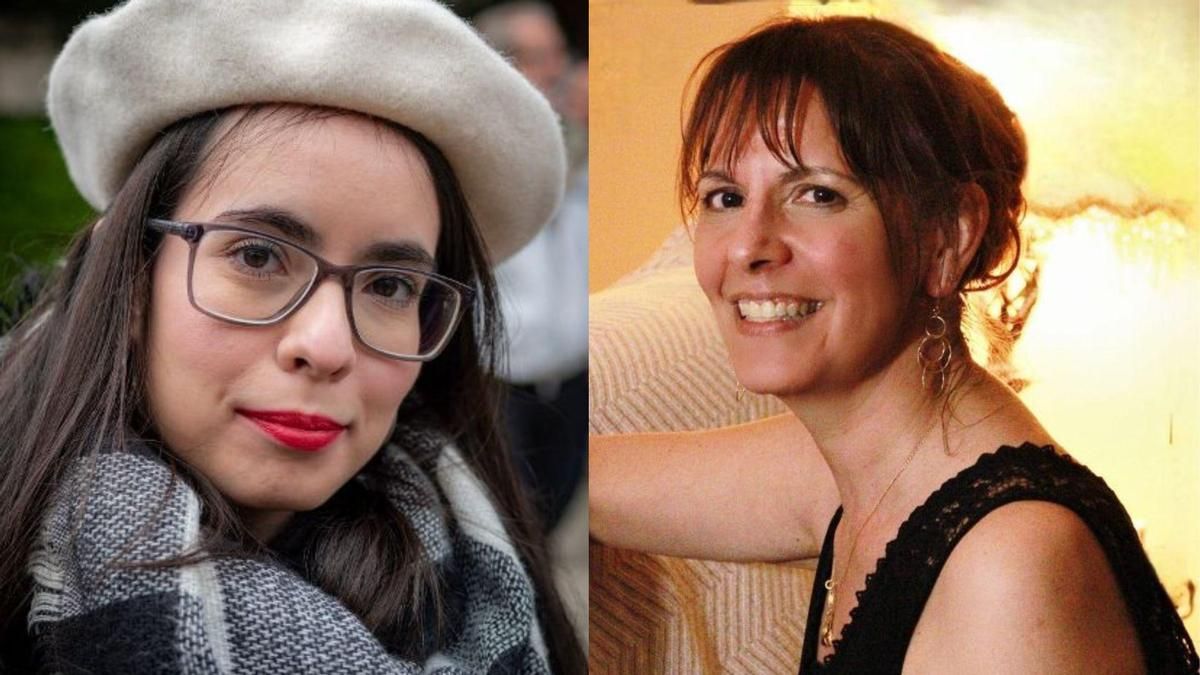 Alicia López e Irene Fidalgo.