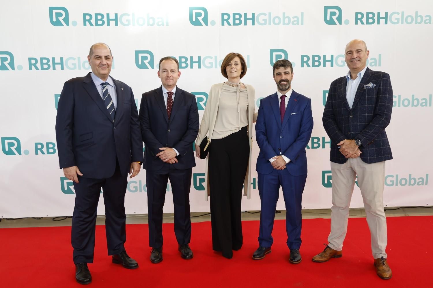 Un momento del Photo Call de la entrada a la Gala de RBH Global.