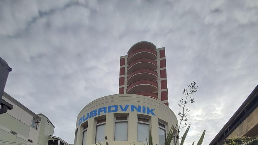 El hotel Dubrovnik era uno de los edificios emblemáticos de Villa Gesell