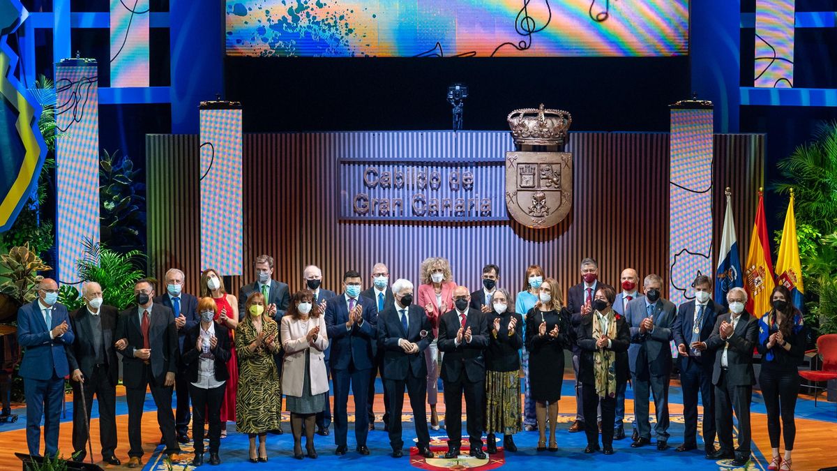 Entrega de Honores y Distinciones del Cabildo de Gran Canaria
