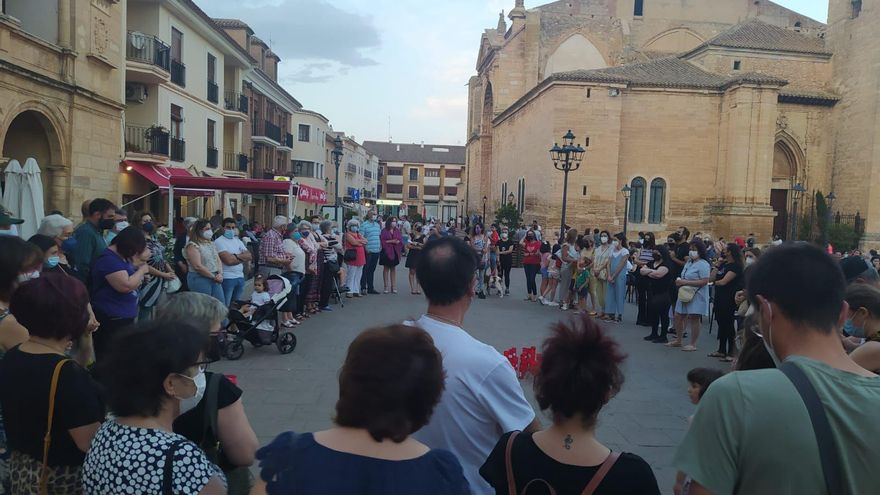 Manifestación feminista en Villarrobledo