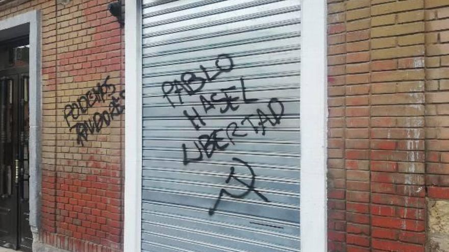 La sede de Podemos en Burgos