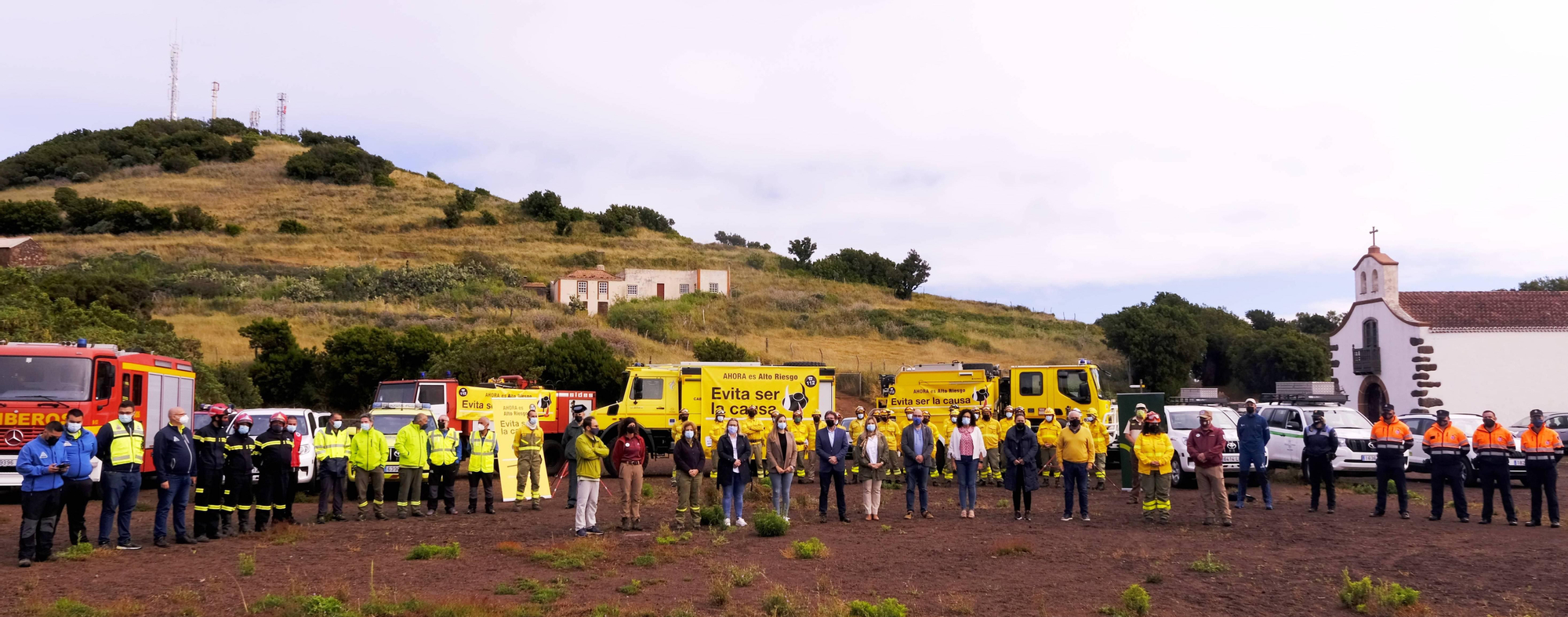 Presentación de la campaña en San Antonio del Monte.