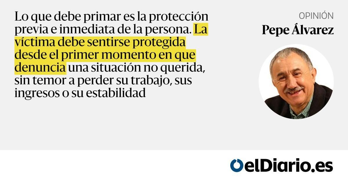 Los centros de trabajo deben ser espacios seguros frente al acoso sexual – elDiario.es
