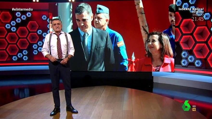 La reflexión de Wyoming sobre los abucheos a Pedro Sánchez en el desfile, con el foco en los medios