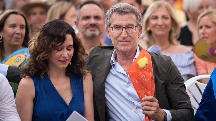 Feijóo impone a Ayuso y al sector ultra del PP sus tesis para renovar el Poder Judicial