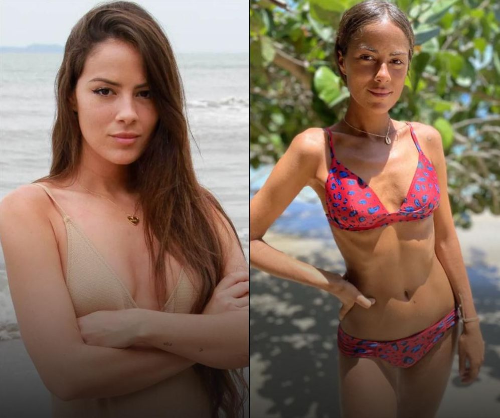 El antes y después de Melyssa Pinto en 'Supervivientes 2021'