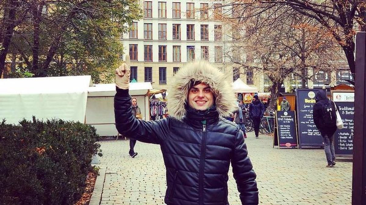 Pablo García López en Berlín en 2018.