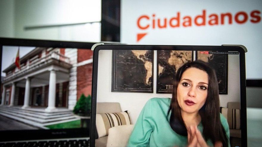 Arrimadas urge a Sánchez a dar contenido a los pactos y pide que no venzan las ideas de Podemos