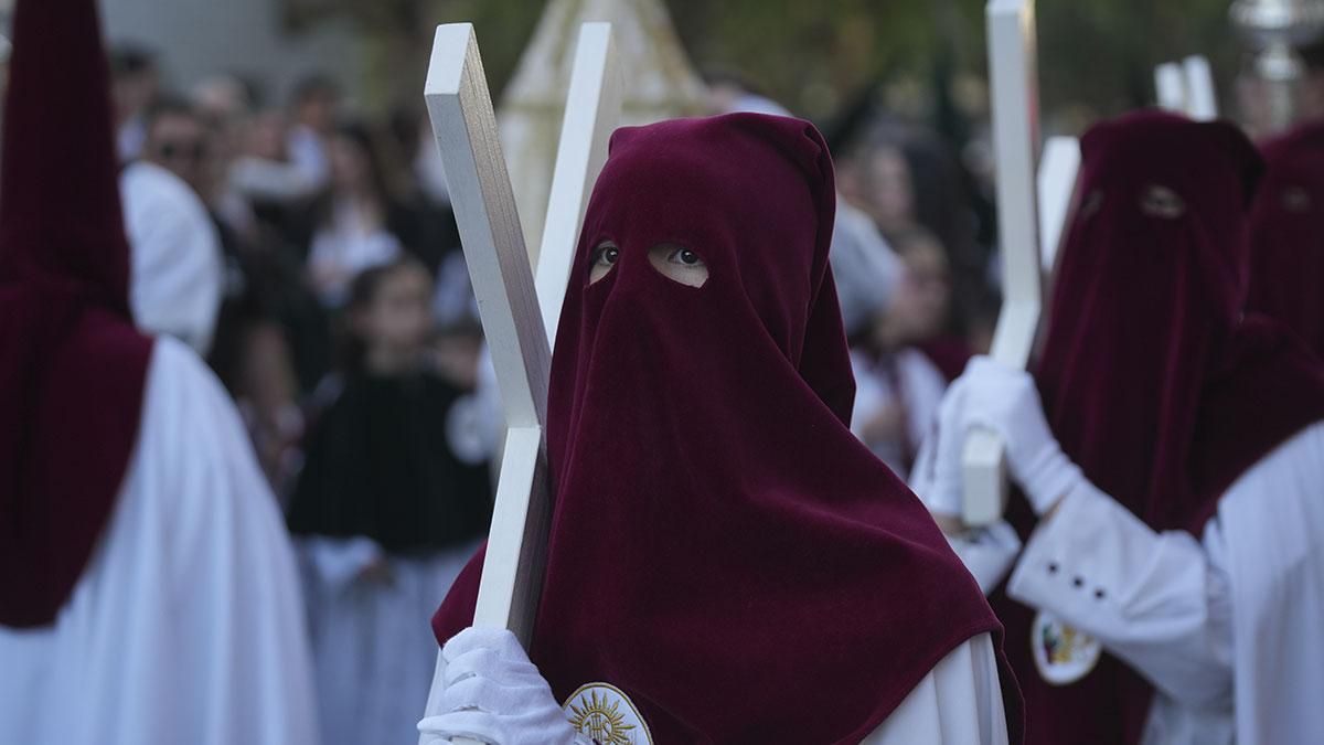 La procesión de la Hermandad de la Cena, en imágenes