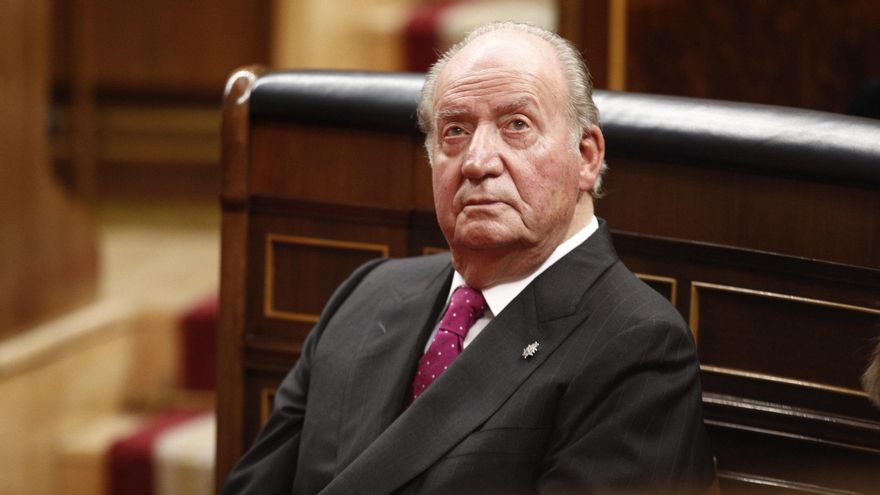 Foto de archivo del rey emérito don Juan Carlos I en el acto conmemorativo del 40º aniversario de la Constitución de 1978, en el Congreso (Madrid/España) a 6 de diciembre de 2018.
