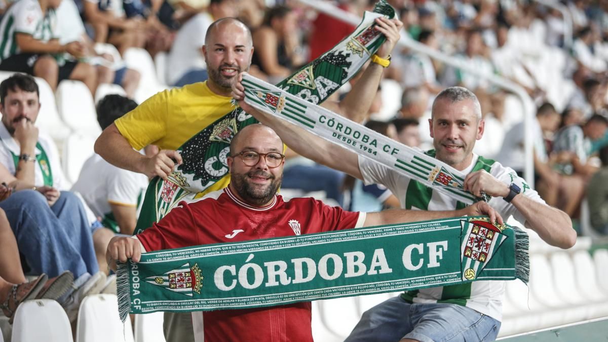 Grada Blanquiverde del Córdoba CF - UD Almería