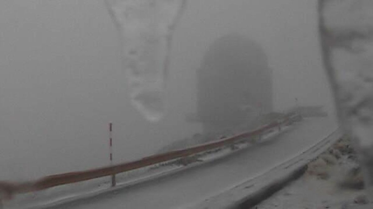 Heladas en las cumbres y probables lluvias este domingo en el norte y este de La Palma