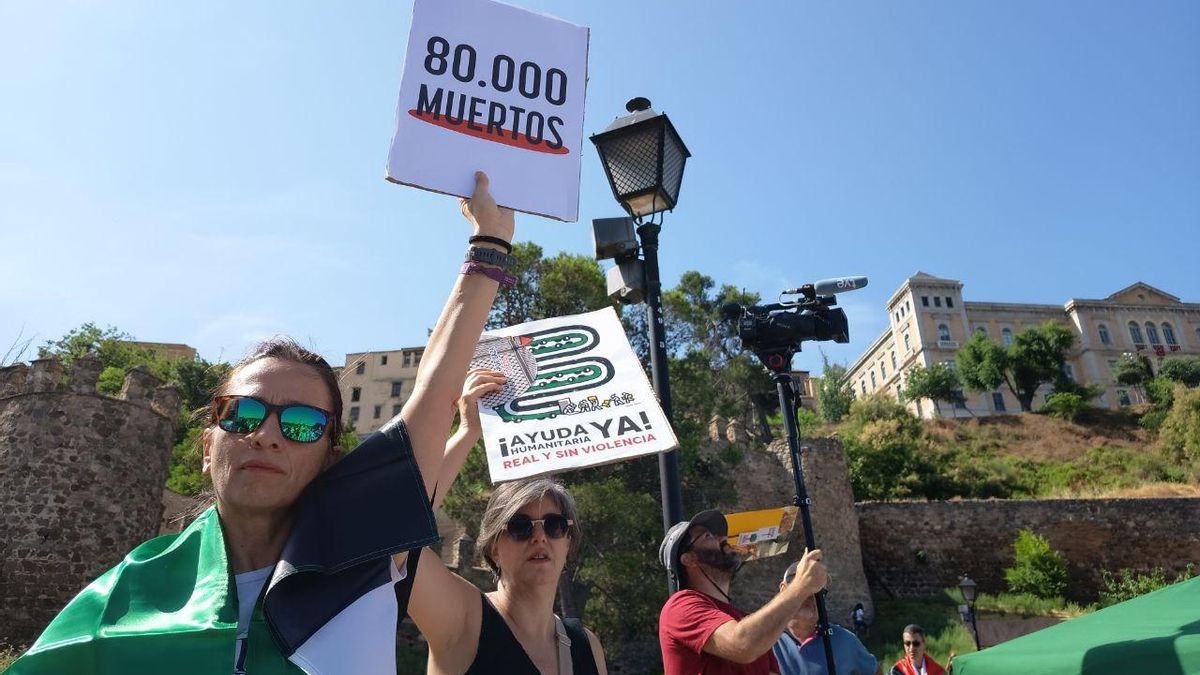 Marcha por Gaza en Toledo