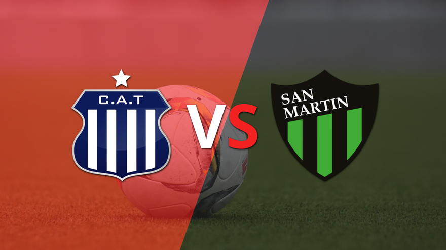 EN VIVO: Empate 0-0 en el segundo tiempo entre Talleres y San Martín (SJ)
