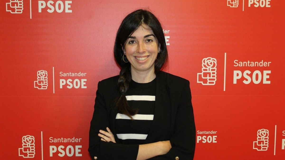 Ana Santurtún, concejala socialista en Santander.