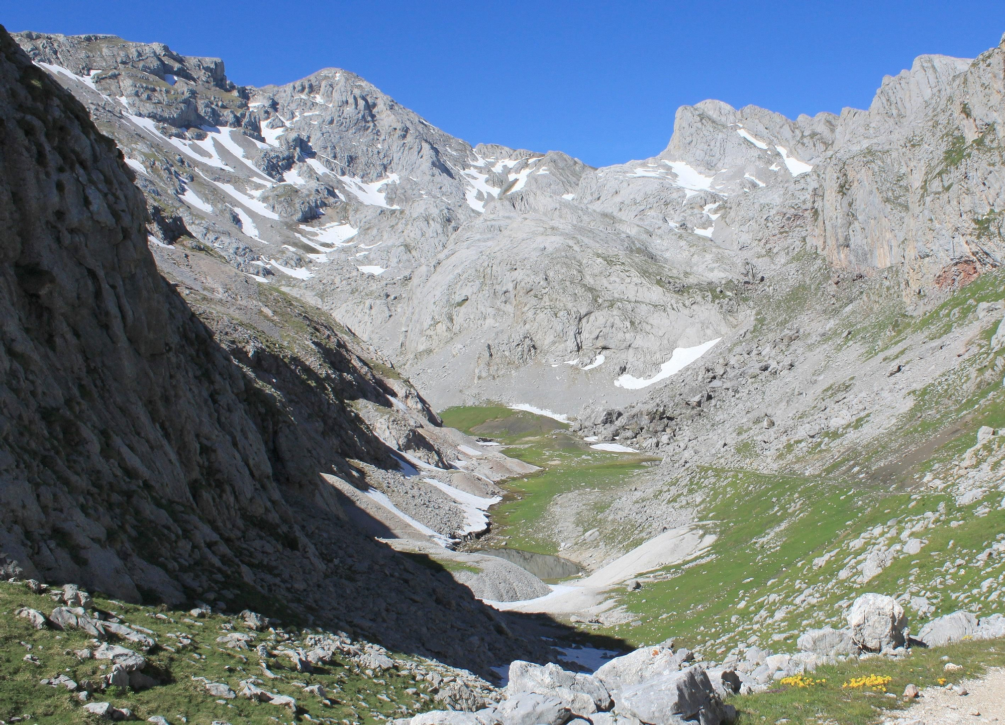 Vistas de la ruta por los Picos de Europa.