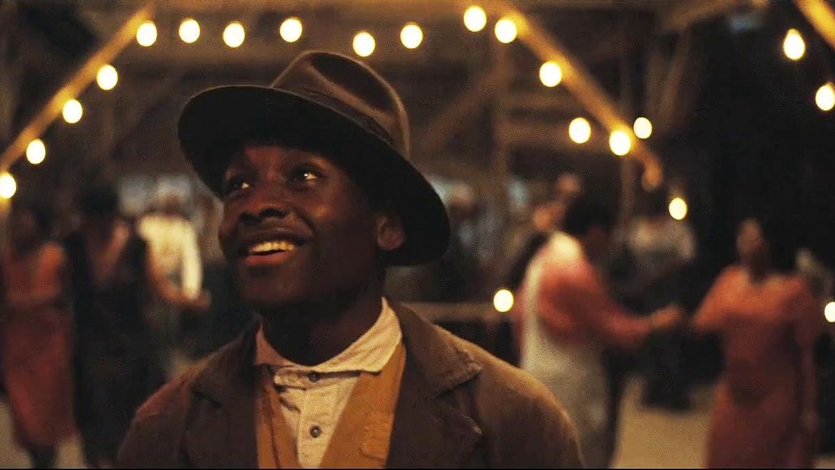 Miles Caton como Sammie en un fotograma de la película 'Los pecadores' (Sinners).