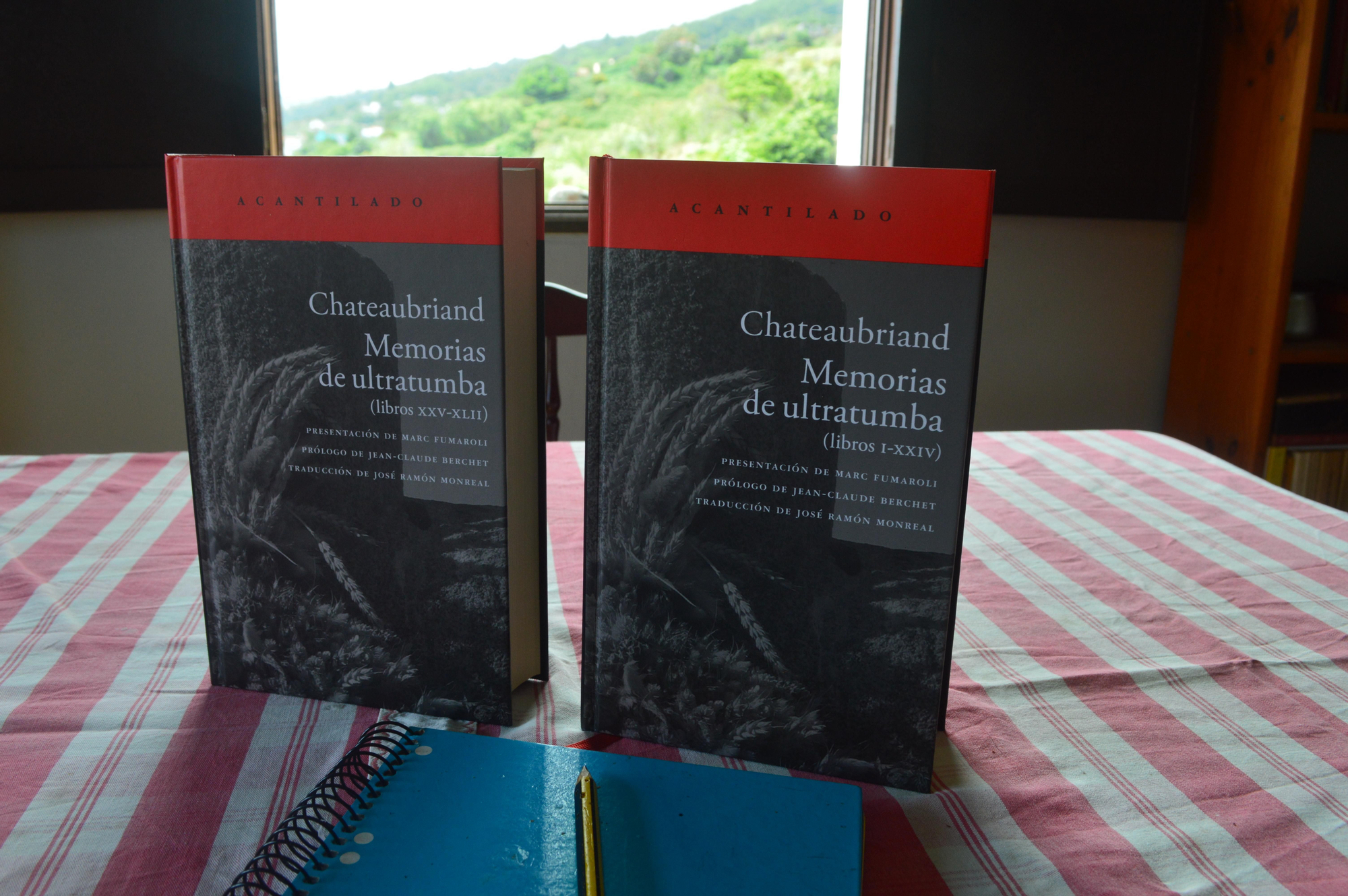 'Memorias de ultratumba'. Chateaubriand. Editorial Acantilado, 2023.