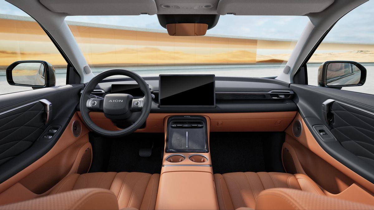 El lujoso interior del Aion V.