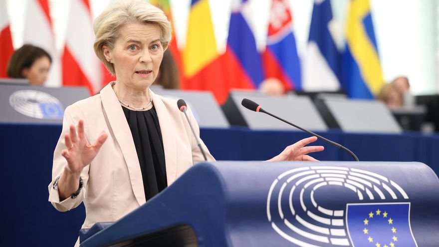 From the Leyen "calibrate" The response to Trump's 'reciprocal tariffs': "All instruments are on the table"