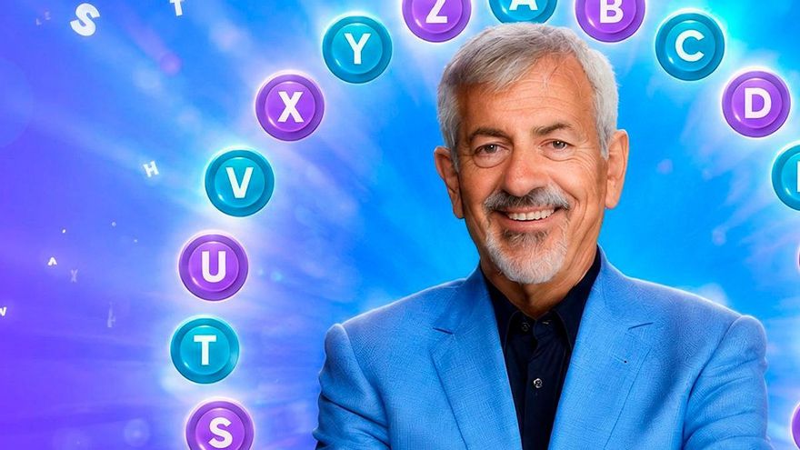 Telecinco enseña el plató de 'Rueda la letra' y presume de tener 'El Rosco' sin decir su nuevo nombre: "El original"