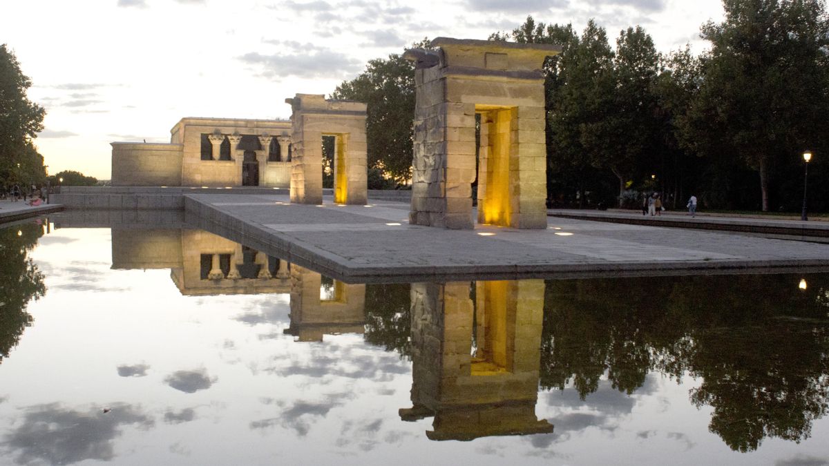 El templo egipcio que acabó en pleno centro de Madrid