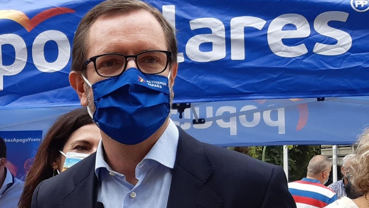 El portavoz del PP en el Senado, Javier Maroto.